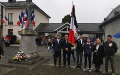 Un nouveau porte-drapeau à Denguin